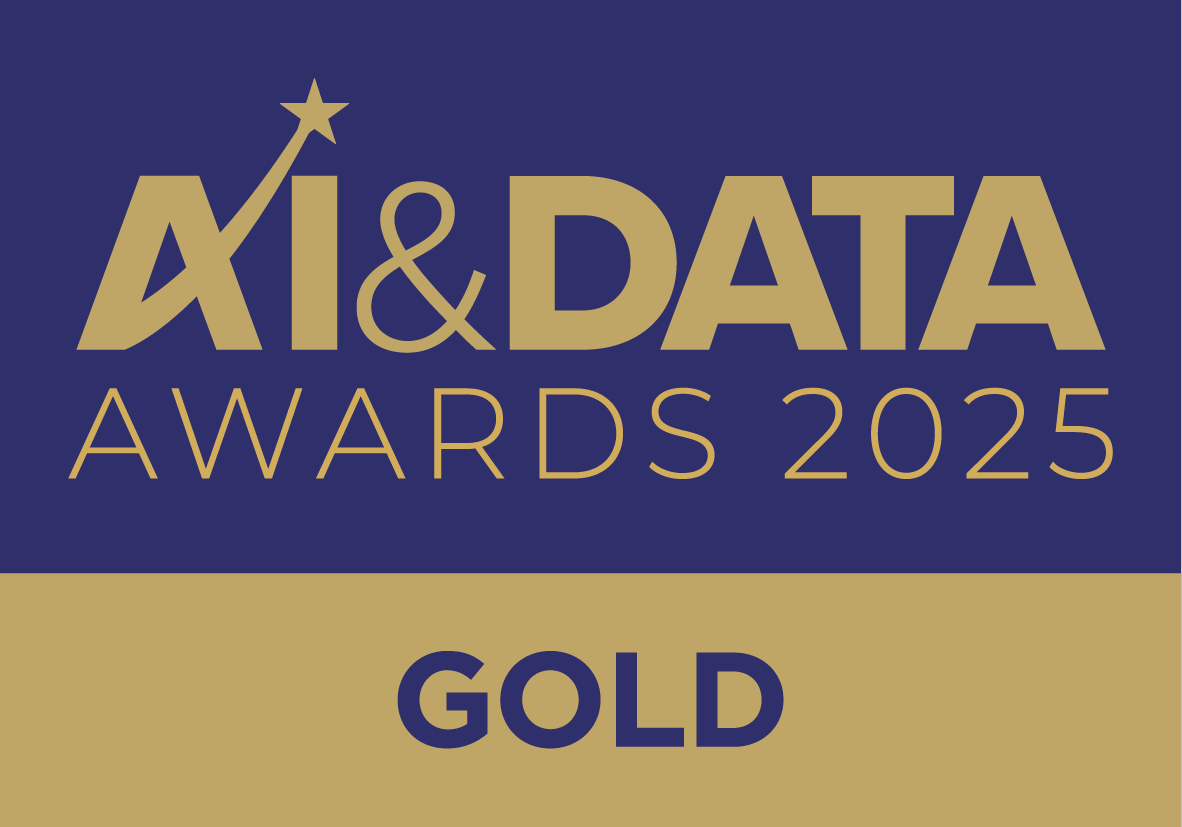 AI&Data Awards 25 Stickers Gold