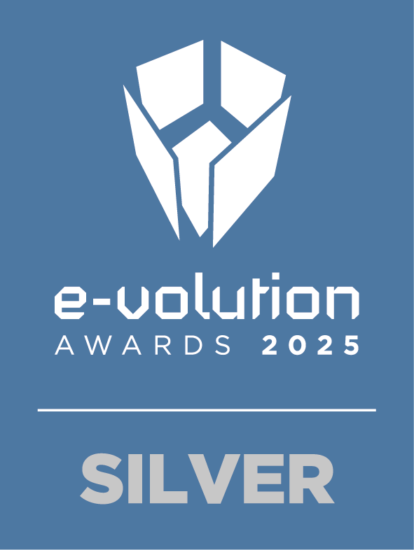 E Volution Awards 2025 Stickers Silver